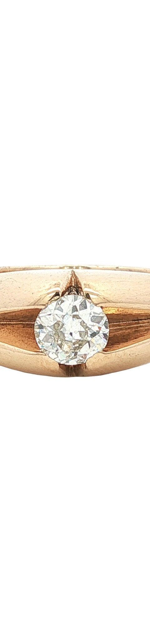 Vintage 14K Gold Ring with Diamond